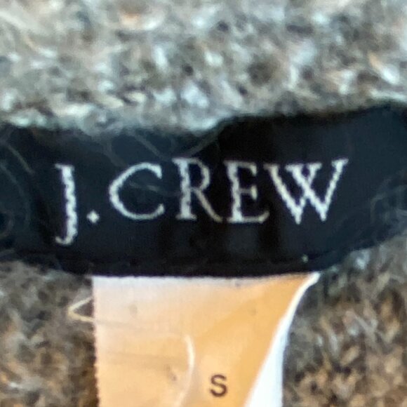 Vintage J Crew Italian Mohair Wool Sweater Sage Quiet Luxury Heritage Preppy-S - Picture 9 of 11